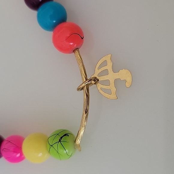 3 pc. Set charm bracelet bundle, tiara, mermaid, and umbrella charms - Picture 7 of 7